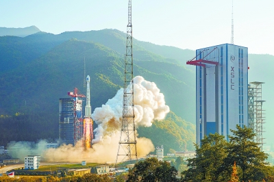 第五十、五十一颗北斗导航卫星发送成功