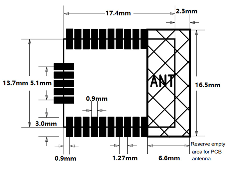 BLE5.0蓝牙模块SKB380 PCB设计参考.jpg BLE5.0蓝牙模块SKB380 PCB设计参考.jpg