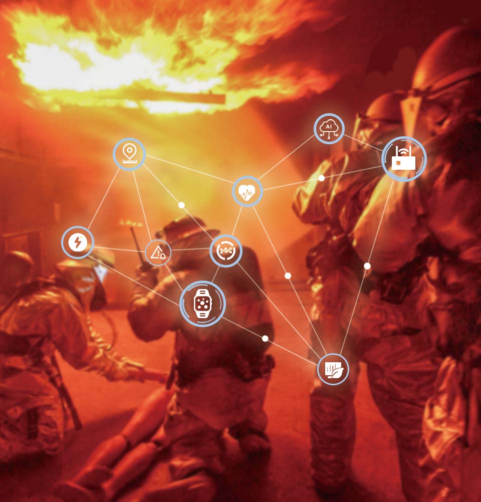 自组网智能安全监测及预警系统